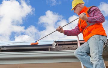 Auchinairn soft wash roof cleaning